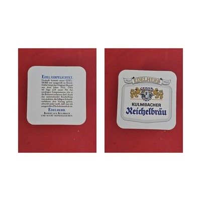 Reichelbräu Kulmbach Edelherb Brauerei Bierdeckel Bier