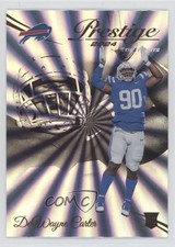 2024 Panini Prestige Rookies Xtra Points Sunburst DeWayne Carter #382 1ew5