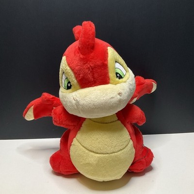 RARE 2003 Neopets Scorchio 12  Plush Talking Vibrates Light Up Toy Vintage Red
