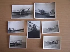 7 RAF Military Vintage Photos Pilots Planes Some WW2 Pilot Uniform Aircraft