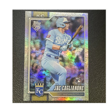 Topps 2026 Series 1 75 Jac Caglianone RC 75th anniversary foil #138 /75