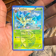 Leafeon 11/116 Plasma Freeze Team Plasma Holo Rare 2013 English Pokemon Card