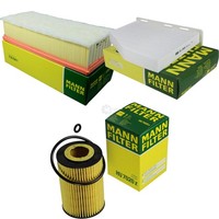 MANN-FILTER Paket FüR Skoda Yeti 5L 2.0 Tdi 4X4 Seat Alhambra 710 711 4Drive