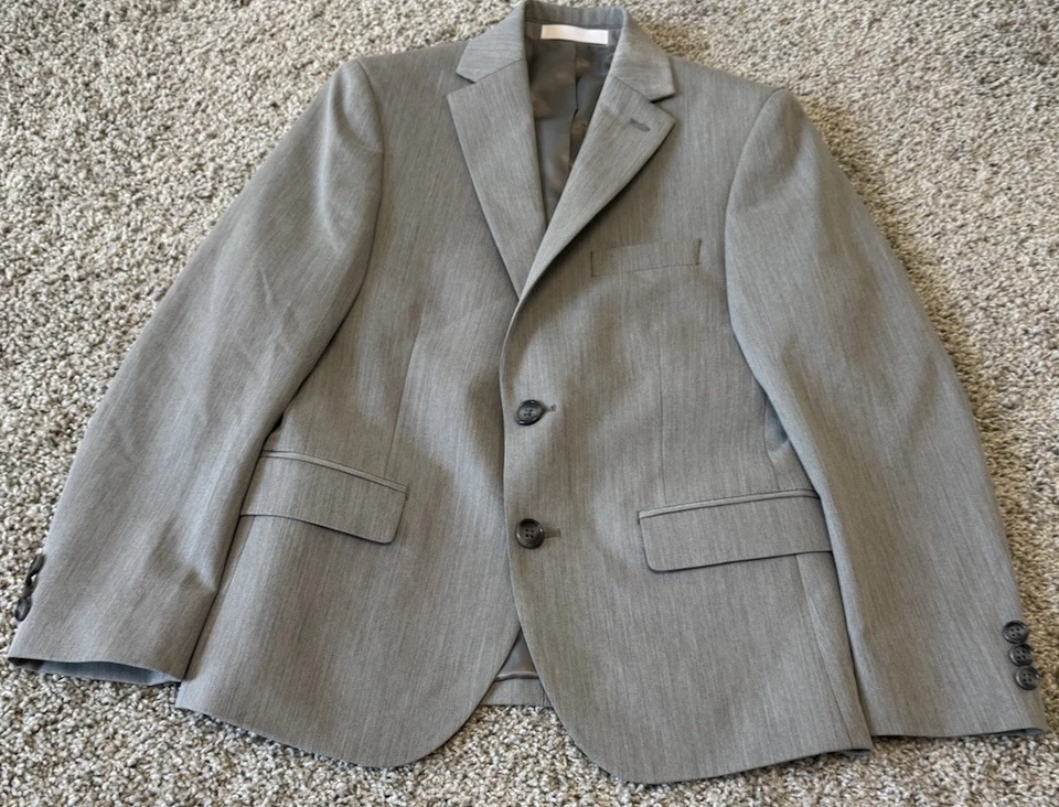 Blazer B By Brooks Brothers Niños Mezcla Poliéster Gris Formal Boda 10R Foto 2 de 4