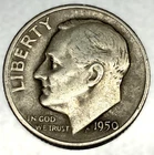 1950-S Roosevelt Dime Circulated Condition 90% Silver Better Date US Coin- 3470