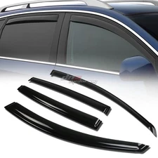 FOR 07-12 ALTIMA L32A 4DR SMOKE TINT WINDOW VISOR SHADE/VENT WIND/RAIN DEFLECTOR