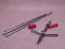 Spearfishing Spear Tip Lot - Cressi 3-Prong Paralyzer Mechanical Double barb