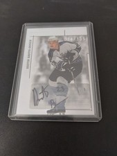 2003-2004 ITG Used Signature Series Dustin Brown Autographed Rookie 14/135