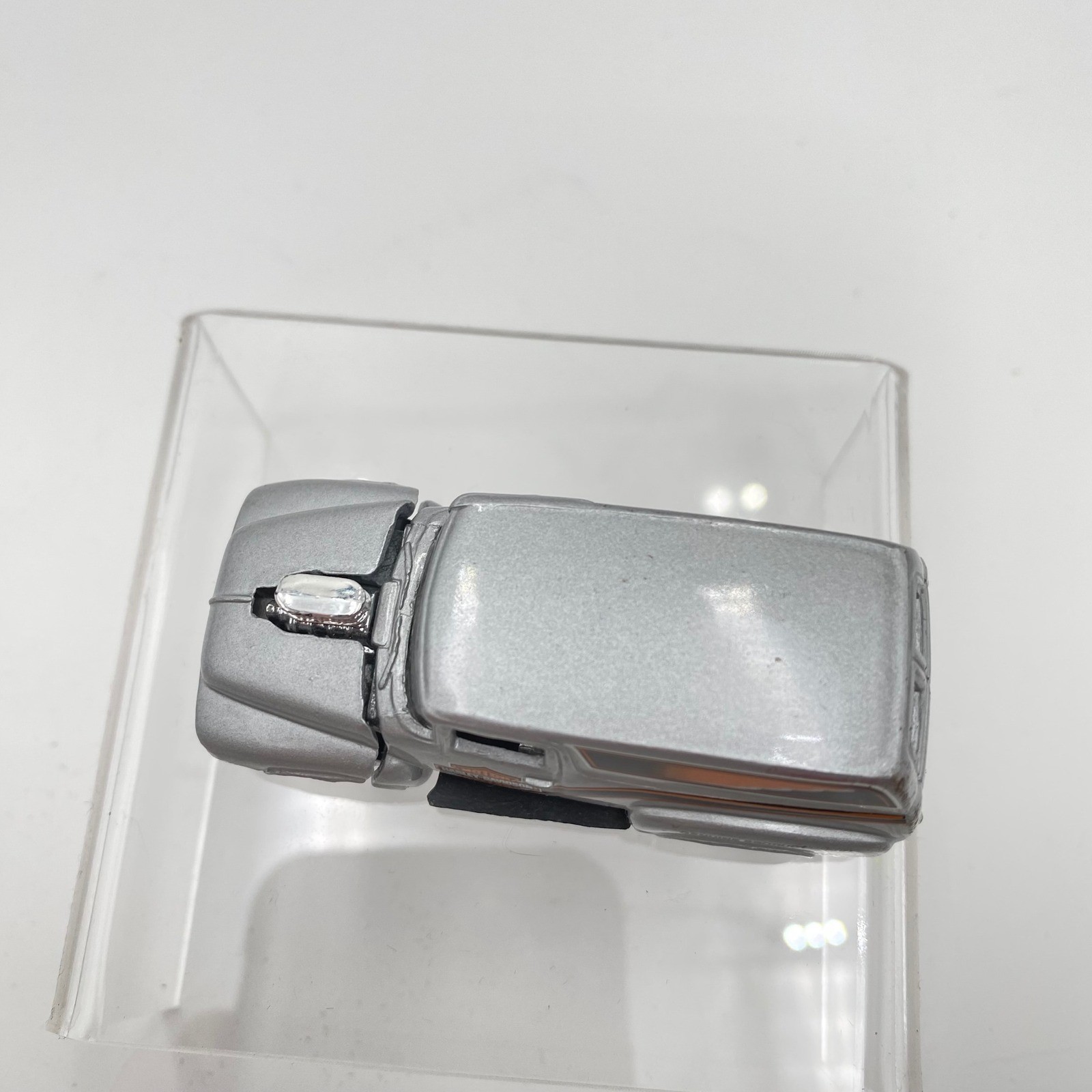 Hot Wheels 1956 Ford Panel Truck Harley Davidson Silver Diecast Toy Car thumbnail 4