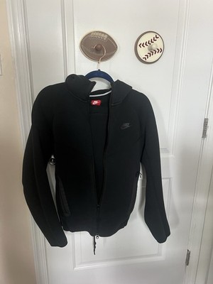 Nike Tech Fleece Men's Black Full-Zip Hoodie, Size S