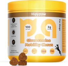 Hip  Joint Supplement for Dogs: Dog Chondroitin Chewable Tablets. Exp-09/2027