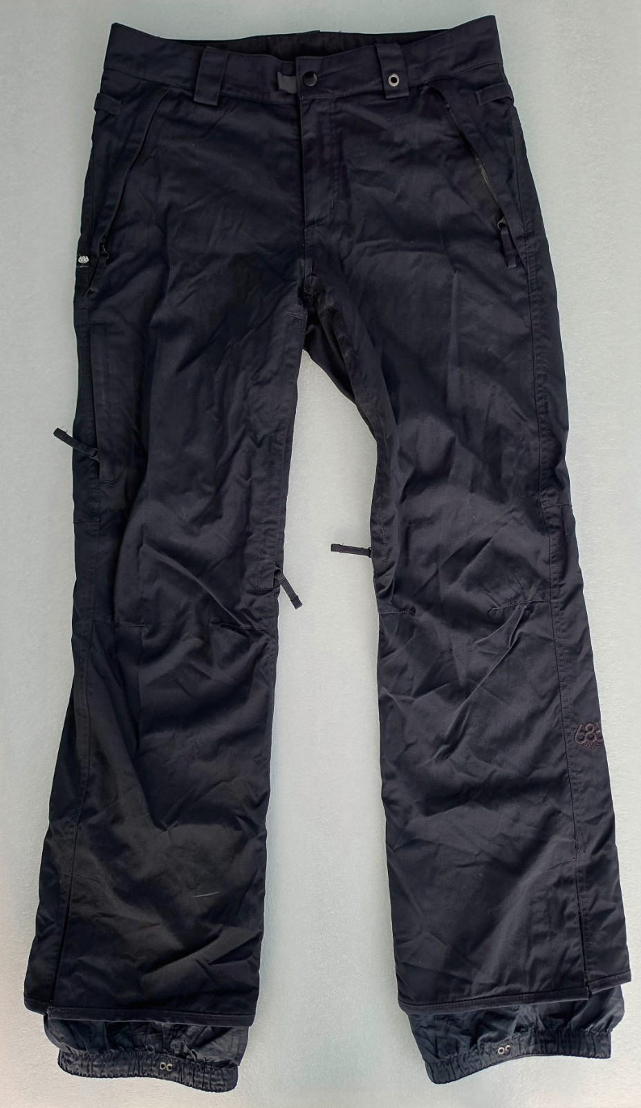 Ski Pants Men Small Black Infidry 10k Waterproof Thermal Insulated