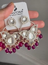 indian/Pakistani Asian bollywood style earrings partywear code b21