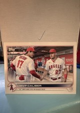 2022 Topps Update Series - Veteran Combos Mike Trout, Shohei Ohtani #US115
