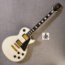 Grass Roots G-LP-60C Black Les Paul Custom ESP Electric Guitar