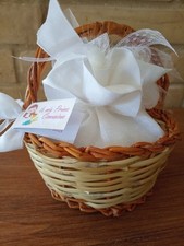 CESTINO in vimini | artigianale, fatto a mano | 13 cm | Bomboniere Segnaposto