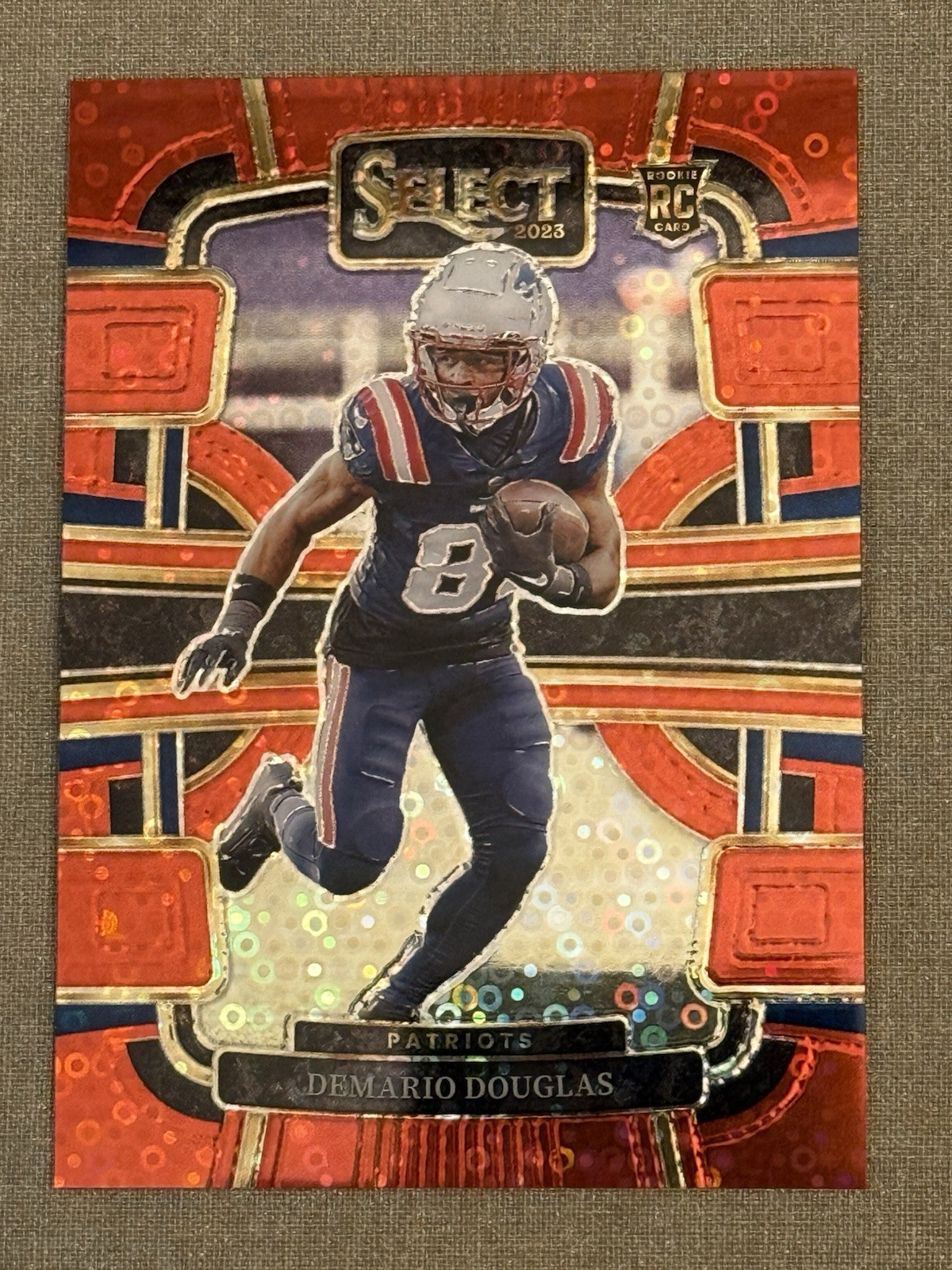 2023 Panini Select - Concourse Demario Douglas #68 Red Disco  #/49 RC 🔥🔥