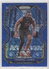 2020 Panini Prizm Rookie FOTL Blue Shimmer /25 Terrell Lewis #378 1u6