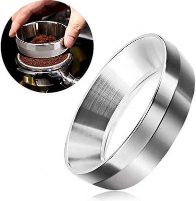 Dosierring Espresso Trichter Kaffee Portafilter Kaffeepulver Edelstahl 58 mm