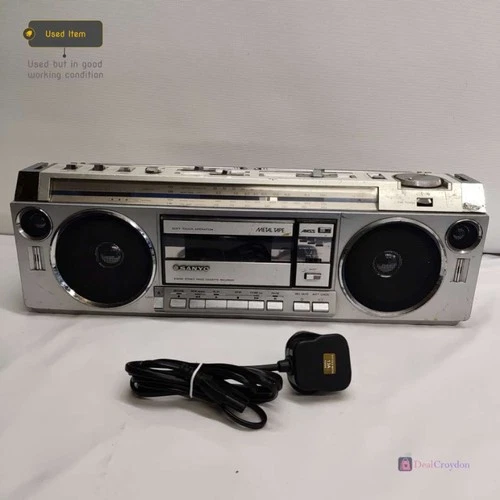 SANYO M7950LG FM MW LW SW 4 BAND STEREO CASSETTE RADIO RECORDER PLAYER BOOMBOX
