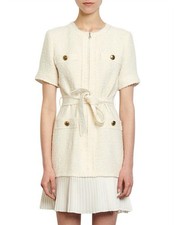 SANDRO PARIS JOANA WOVEN DRESS size 42