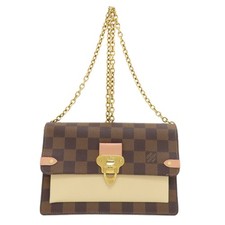 LOUIS VUITTON N60237 Portefeiulle Vavan Chain Shoulder Bag Damier canvas La...
