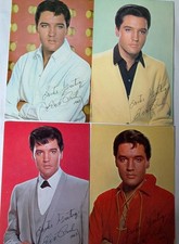 Vintage Elvis Presley Easter Postcard Set