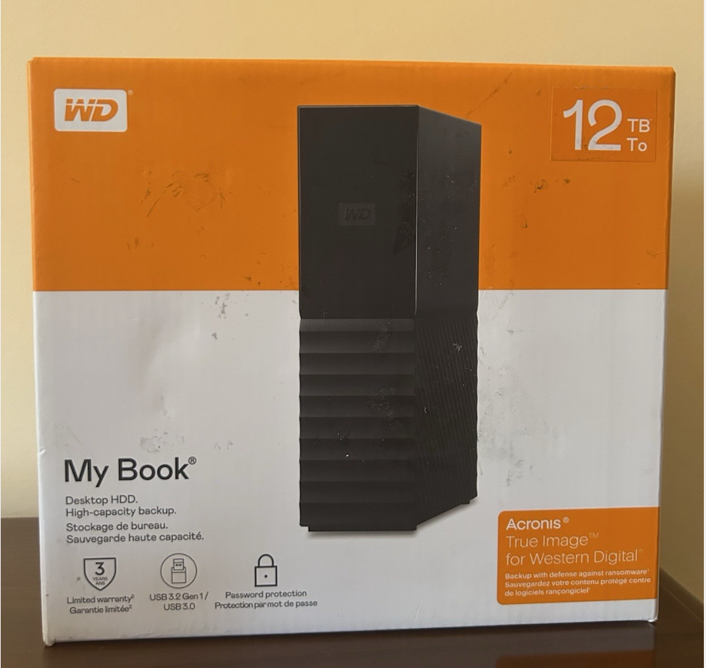Wd Nero My Book (12 Tb), Disco Rigido Esterno, - Immagine 2
