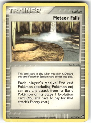 Meteor Falls Deoxys Uncommon Pokemon Moderately played