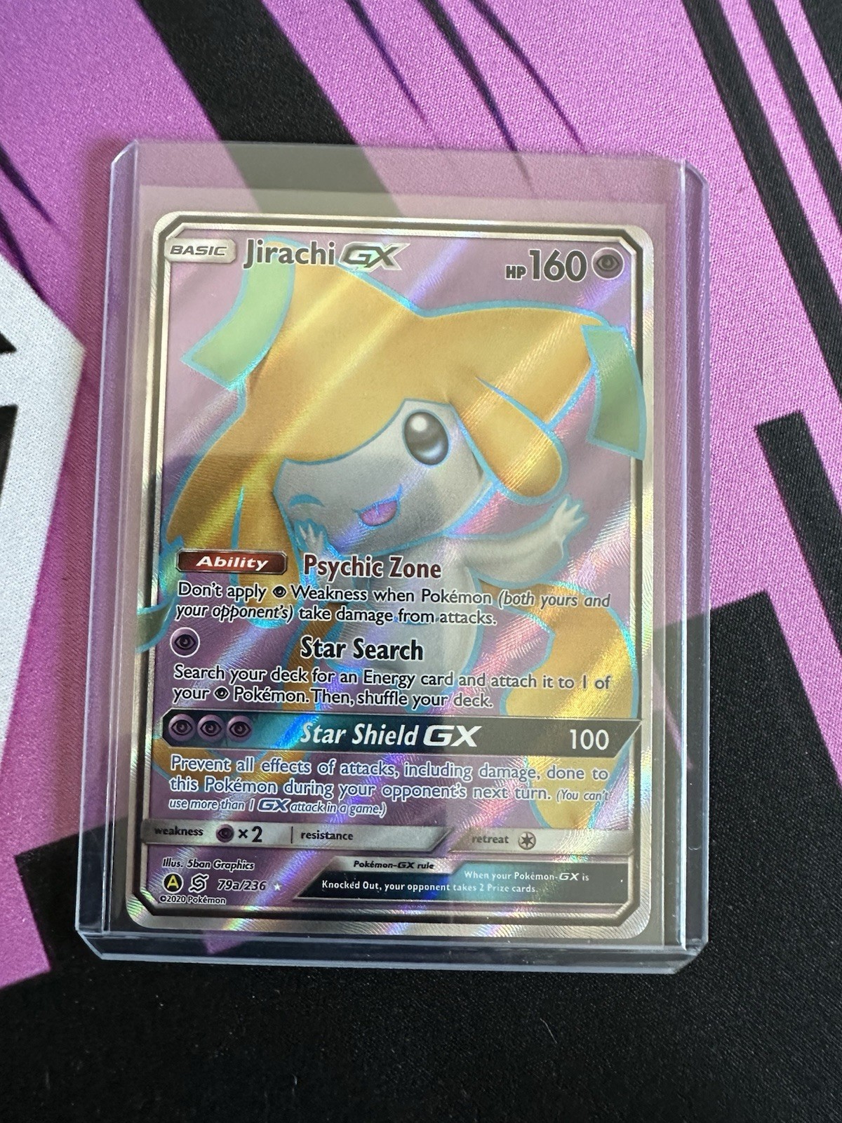 2019 Pokemon Jirachi GX - 79a Unified Minds Promo Alternate Art Promos 079a/236