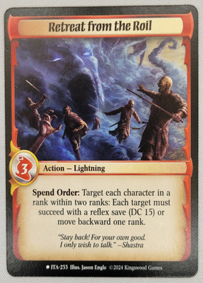 Retreat form the Roil - Warlord: Saga of the Storm Into the Accordlands ITA-233