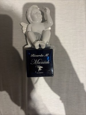 Ricarda M. Munich Eau de Parfum 100ml, Glasflakon, Engel-Design, Höhe 16cm