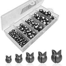 SANWEAL120PCS/200PCS Fishing Weights Sinkers - Premium Split ShotFishing Weig...