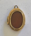 Antique Double Sided Gold Filled Pocket Watch Fob Locket W/ Carnelian & Cameo — photo 4