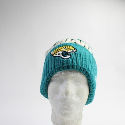 Jacksonville Jaguars New Era Winter Hat Unisex Teal Used