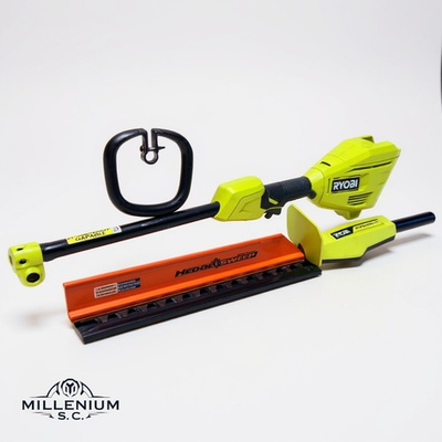 #ad RYOBI 40V Expand It 18 in. Universal Hedge Trimmer Attachment Kit USED TESTED $89.44