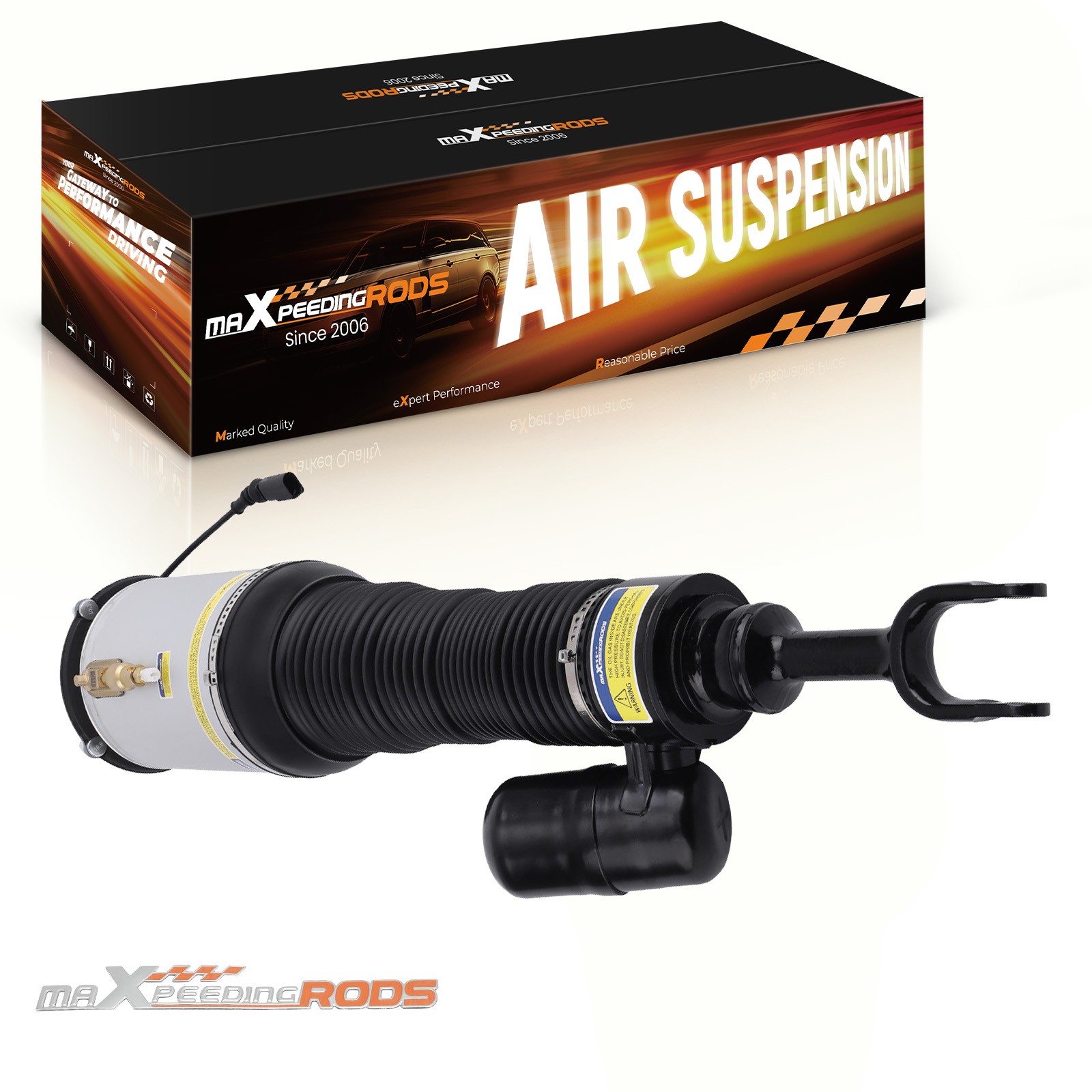 Bentley Continental GT 2003-2012 Front Right Air suspension struts Pair P/N 3D0616040AB