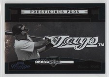 2005 Playoff Prestige Prestigious Pros Green 347/350 Vernon Wells #PP-26 1l2