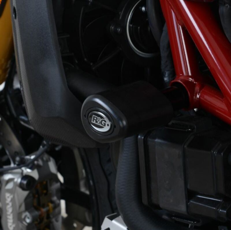 Tampon Aéro R&G RACING noir Indian FTR1200 pour virées et roadtrips