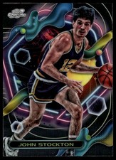 2023-24 Topps Chrome Cosmic #147 John Stockton