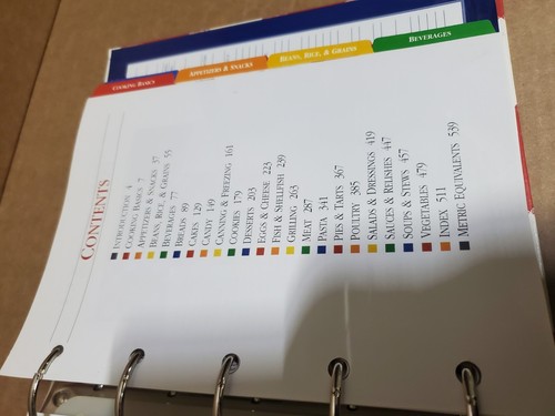 Better Homes & Gardens New Cook Book 1996 11th Edition 5 Ring Binder Cookbook - Picture 6 of 9
