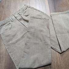 Vintage Wrangler Light Brown Straight Leg Jeans Made In USA