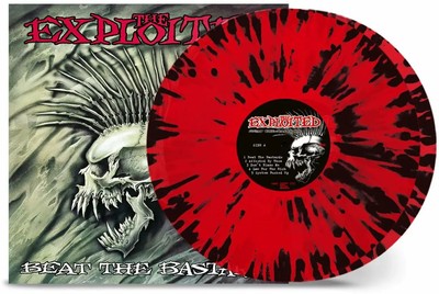 THE EXPLOITED - Beat The Bastards  [TRANSPARENT RED/BLACK