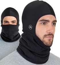 Tough Headwear Winter Neck Warmer-Fleece Balaclava, Ski Mask For Men  Women, Co