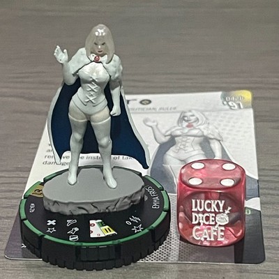 Marvel Heroclix X-men 97 042b Emma Frost Super Rare Prime