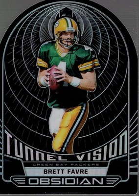 2019 Panini Obsidian Tunnel Vision #35 Brett Favre /50 - FB