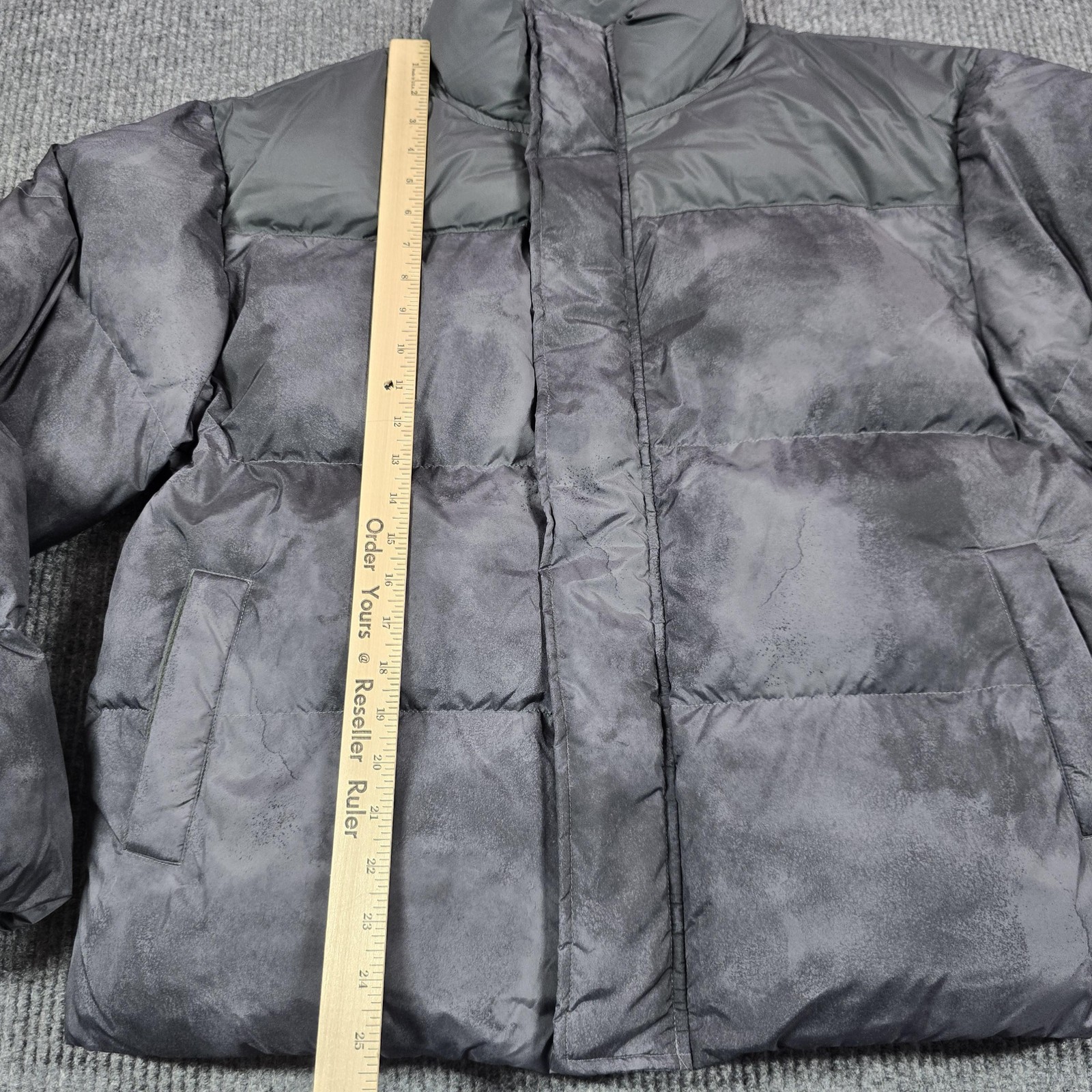 Fabletics Puffer Jacket Womens Medium Gray Insula… - image 10