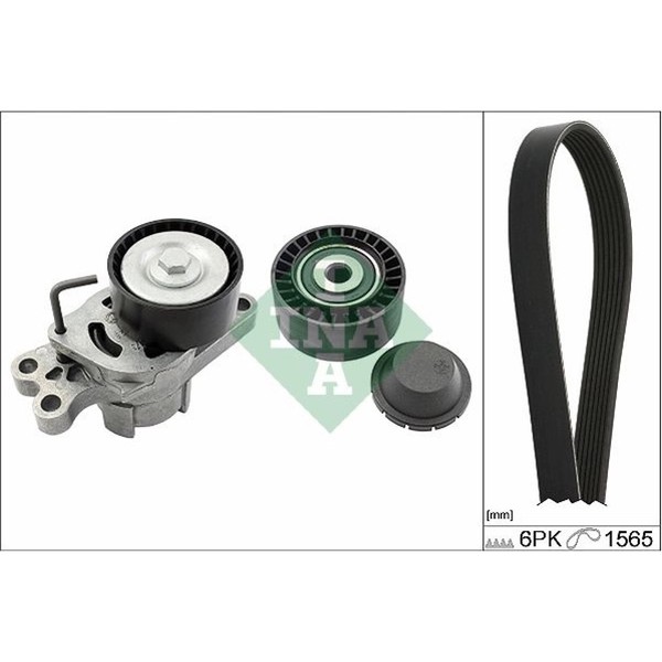 INA 529 0149 10 Keilrippenriemensatz FüR Peugeot Citroen Berlingo Xsara Nemo M-image