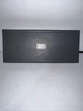 Cross Chrome Ballpoint Pen  Pencil Set  Box  Manual 3501 USA Vintage