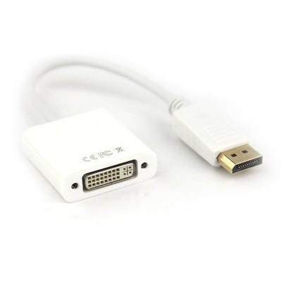 Vcom DisplayPort/DVI Video Cable (cg602s6inchwhite)
